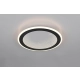 Glace lampa sufitowa LED 21,5W 2600lm 2700K-6500K czarna R67681132 TRIO lighting
