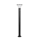 Gorda lampa stojąca solarna LED 3W 500lm 4000K czarna R44676132