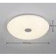 Gravity lampa sufitowa LED 22W 2600lm 2700K-6500K biała R67693800