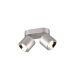 Guayana lampa sufitowa 2xGU10 srebrna 651000207 TRIO lighting