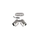 Guayana lampa sufitowa 2xGU10 srebrna 651000207