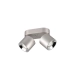 Guayana lampa sufitowa 2xGU10 srebrna 651000207