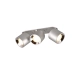 Guayana lampa sufitowa 3xGU10 srebrna 651000307