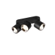 Guayana lampa sufitowa 3xGU10 czarna 651000332 TRIO lighting
