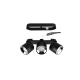 Guayana lampa sufitowa 3xGU10 czarna 651000332