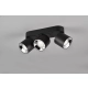 Guayana lampa sufitowa 3xGU10 czarna 651000332