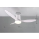 Göteborg lampa sufitowa wentylator LED 20W 2500lm 2700K-6000K biała R64202131