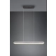 Helios lampa wisząca LED 48W 5800lm 2700K-6500K srebrna 343310305