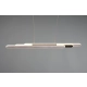 Helios lampa wisząca LED 48W 5800lm 2700K-6500K srebrna 343310305