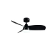 Helsinki lampa sufitowa wentylator LED 20W 2500lm 2700K-6000K czarna R62732132