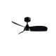 Helsinki lampa sufitowa wentylator LED 20W 2500lm 2700K-6000K czarna R62732132