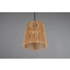 Holm lampa wisząca 1xE27 brązowa R31041026
