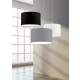 Hotel lampa wisząca 1xE27 srebrna, szara 303300111