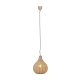 Janne lampa wisząca 1xE27 naturalna, czarna 366790136 TRIO lighting