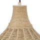 Janne lampa wisząca 1xE27 naturalna, czarna 366790136