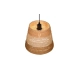 Joeline lampa wisząca 1xE27 czarna, brązowa R31731926