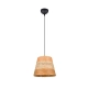 Joeline lampa wisząca 1xE27 czarna, brązowa R31731926