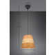 Joeline lampa wisząca 1xE27 czarna, brązowa R31731926