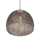 Kamara lampa wisząca 1xE27 złota, czarna 365290104