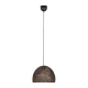 Kamara lampa wisząca 1xE27 złota, czarna 365290104