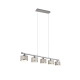 Kaprun lampa wisząca 5xE14 srebrna 311600506 TRIO lighting
