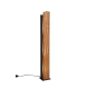Karuni lampa podłogowa 3xE27 drewno 463300330 TRIO lighting
