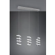 Laola lampa wisząca LED 3x8W 3x1250lm 4000K srebrna R34183106