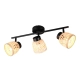 Laurent lampa sufitowa 3xE14 czarna R86093032 TRIO lighting