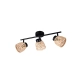 Laurent lampa sufitowa 3xE14 czarna R86093032