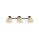 Laurent lampa sufitowa 3xE14 czarna R86093032