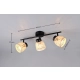 Laurent lampa sufitowa 3xE14 czarna R86093032