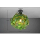 Leavy lampa sufitowa 1xE27 czarna, zielona R60461015