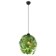 Leavy lampa wisząca 1xE27 czarna, zielona R10461915 TRIO lighting