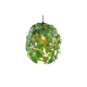 Leavy lampa wisząca 1xE27 czarna, zielona R10461915