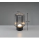 Lord lampka stołowa LED 2W 100lm 3000K czarna R57761154