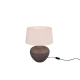 Lou lampka stołowa 1xE27 brązowa, beżowa R50963844 TRIO lighting