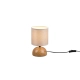 Luci lampka stołowa 1xE14 drewno R50351035 TRIO lighting