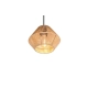 Lucille lampa wisząca 1xE27 28W czarna, brązowa R36111026