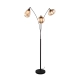 Lumina lampa podłogowa 3xE14 czarna 417000313