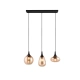 Lumina lampa wisząca 3xE14 czarna 317000313