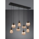 Lumina lampa wisząca 8xE14 czarna 317000813