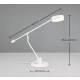 Manduro lampka stołowa LED 6W 560lm 2700K, 4000K, 6500K biała 549010131