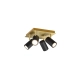 Marley kinkiet 4xGU10 czarny, złoty 802430480 TRIO lighting