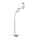 Marley lampa podłogowa 5xGU10 srebrna 412400507