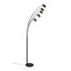 Marley lampa podłogowa 5xGU10 czarna 412400532 TRIO lighting