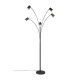 Marley lampa podłogowa 5xGU10 czarna 412400532