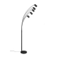 Marley lampa podłogowa 5xGU10 czarna 412400532
