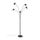 Marley lampa podłogowa 5xGU10 czarna 412400532
