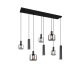 Mataro lampa wisząca 2xE27 czarna 364100832 TRIO lighting