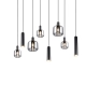 Mataro lampa wisząca 2xE27 czarna 364100832